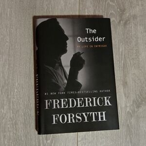 The Outsider by Frederick Forsyth Hardcover Book